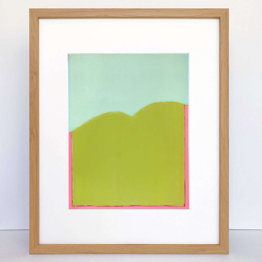 Rhodies on Mason a Vertical Art Print