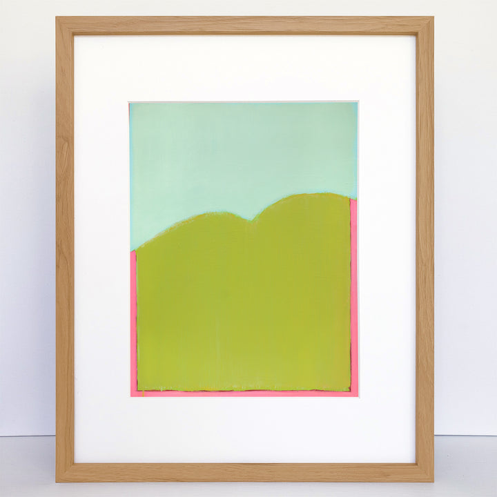 Rhodies on Mason a Vertical Art Print
