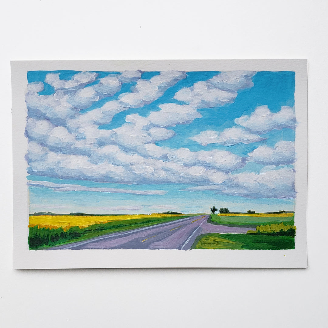 April Canola #2 - 9"x6"