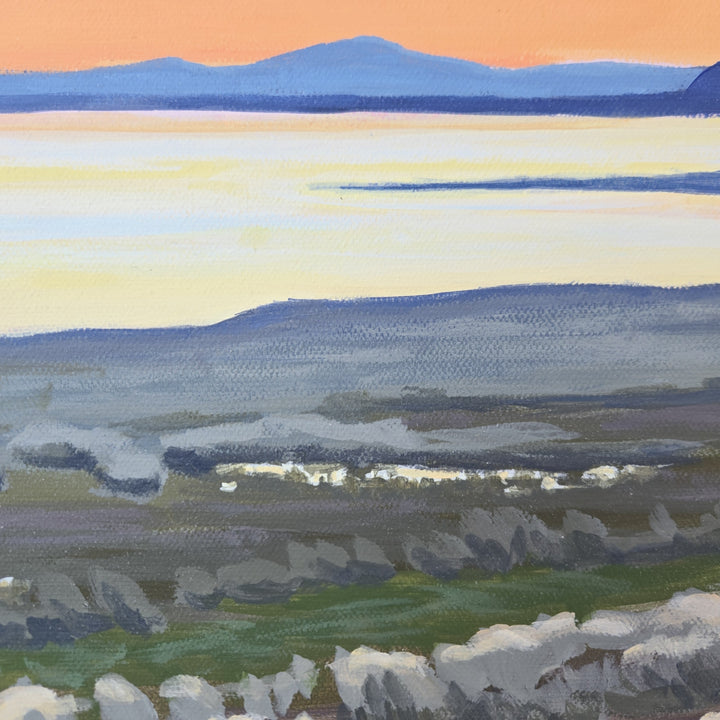 April Sunrise on the Playa - 40"x30"