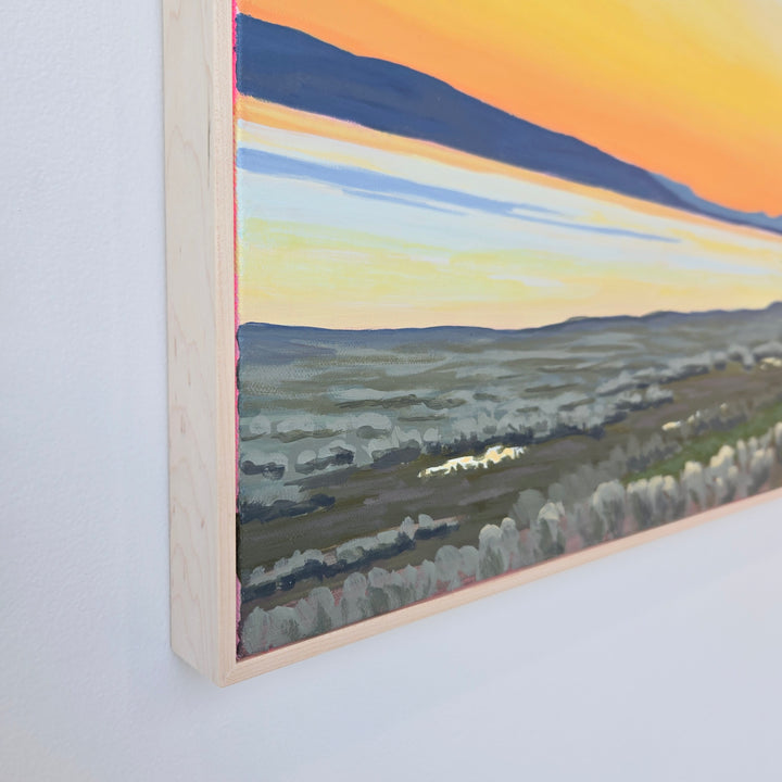 April Sunrise on the Playa - 40"x30"