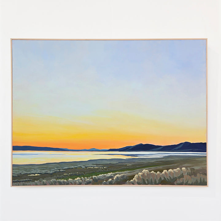 April Sunrise on the Playa - 40"x30"