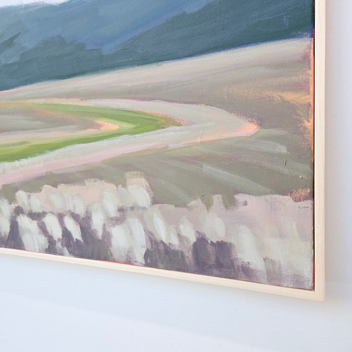 April Sunset on the Playa -40"x30"