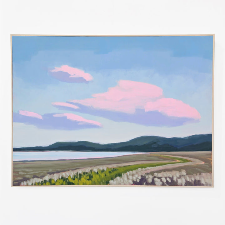 April Sunset on the Playa -40"x30"