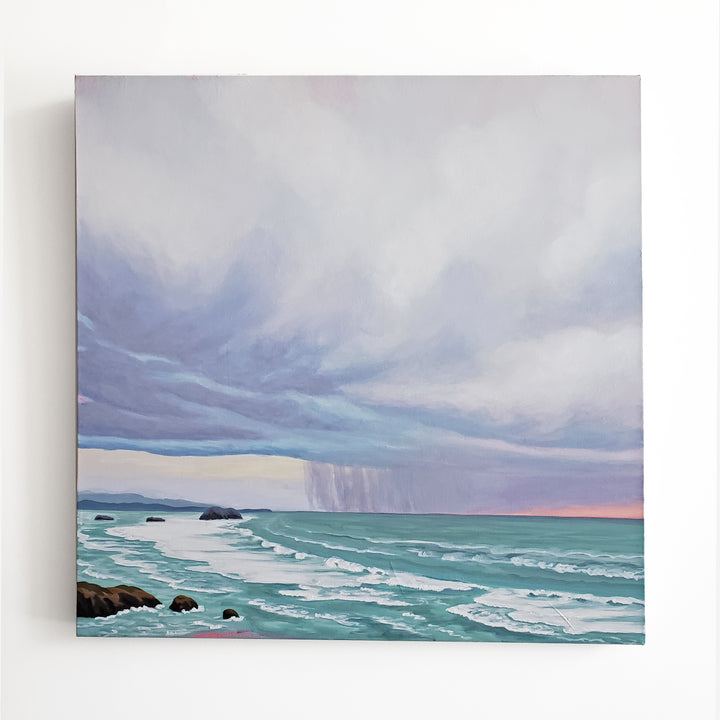 Bandon Sunset- 36"x36"