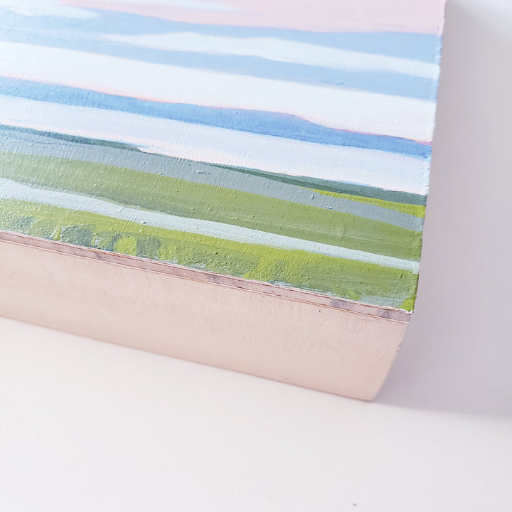 Driving Back From Lakeview #3 - 12"x6"