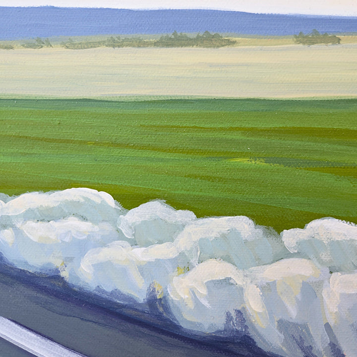 Driving Back from Lakeview #4 - 40"x30"