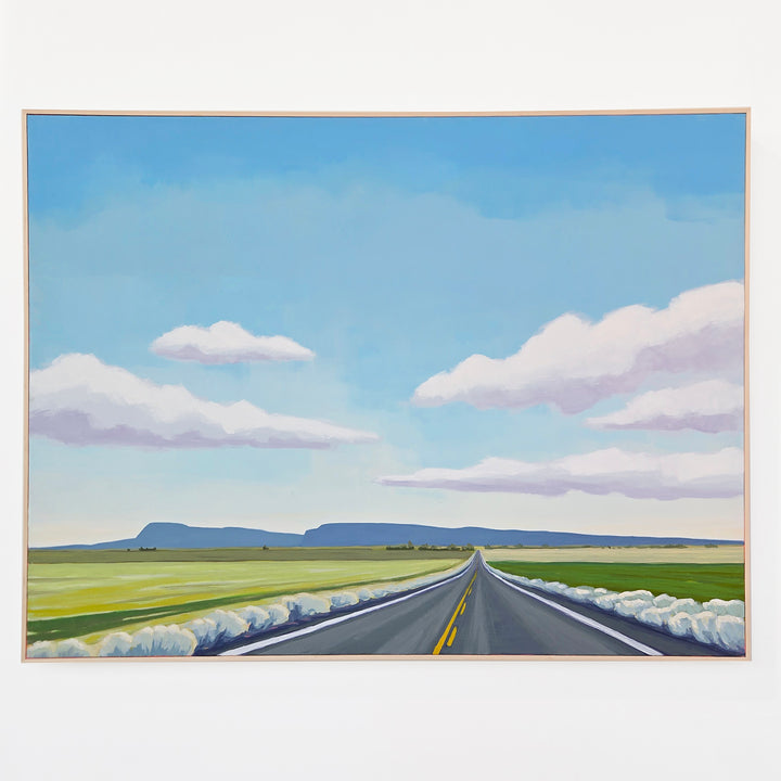 Driving Back from Lakeview #4 - 40"x30"