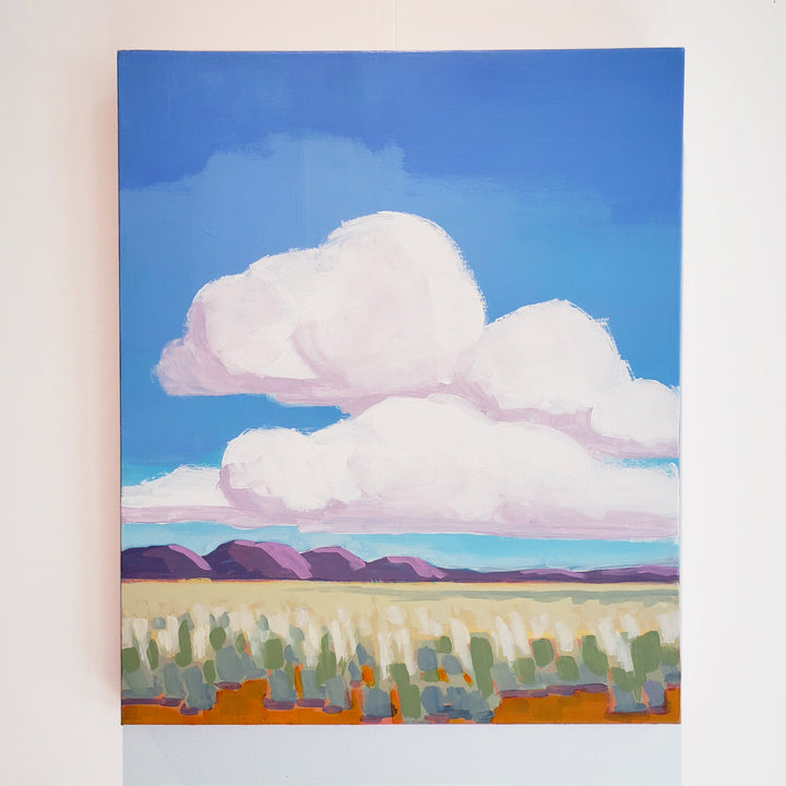 Driving Back From Paisley -24"x20"