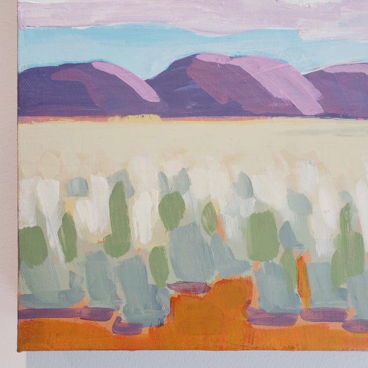 Driving Back From Paisley -24"x20"