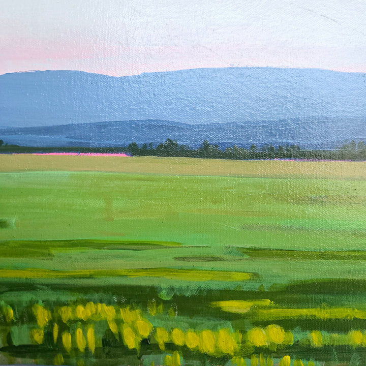 Evening in Wallowa County - 48"x30"