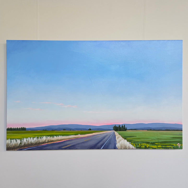 Evening in Wallowa County - 48"x30"