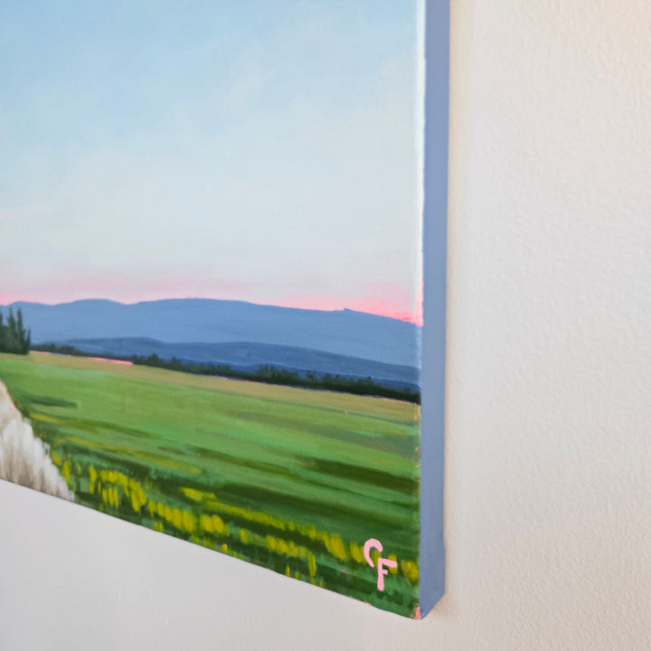 Evening in Wallowa County - 48"x30"