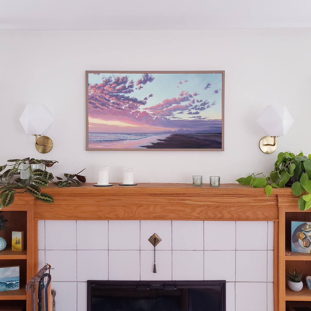Gearhart Sunset 2 - Digital Art Download