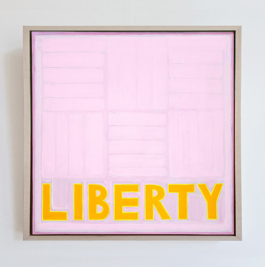 Liberty - Framed Canvas Print