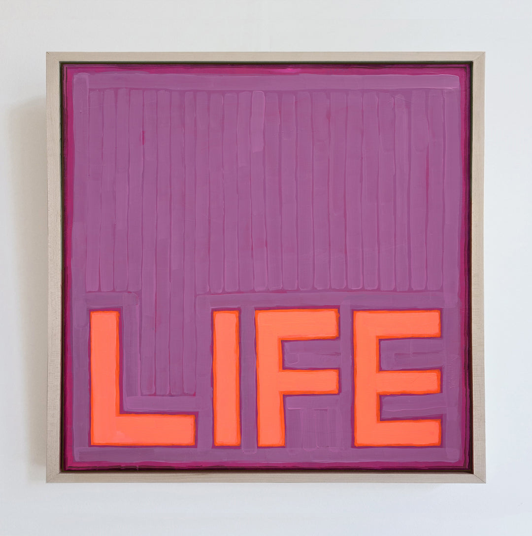 Life - Framed Canvas Print