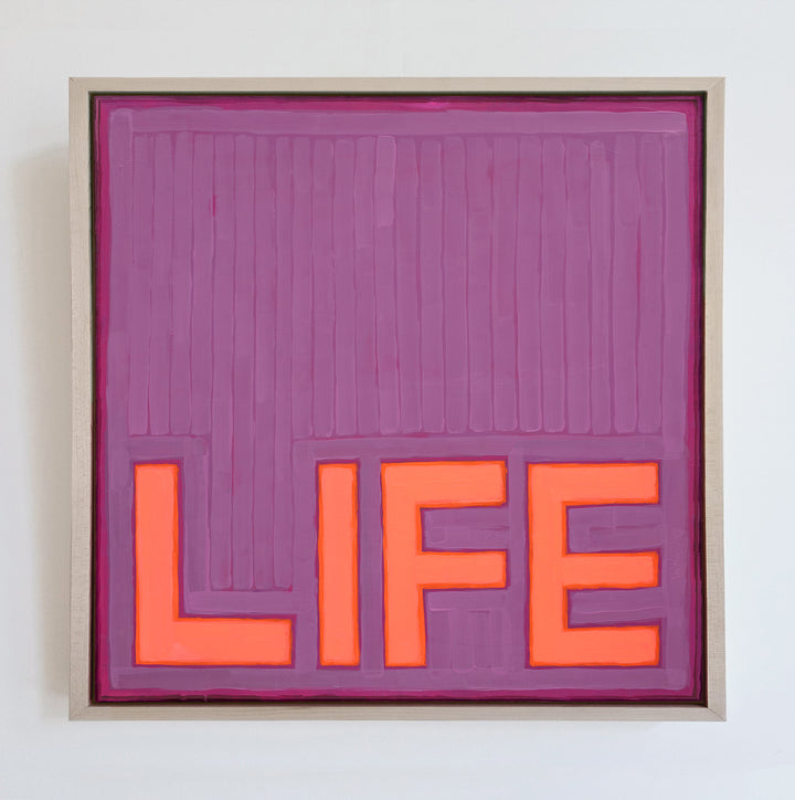 Life - Framed Canvas Print