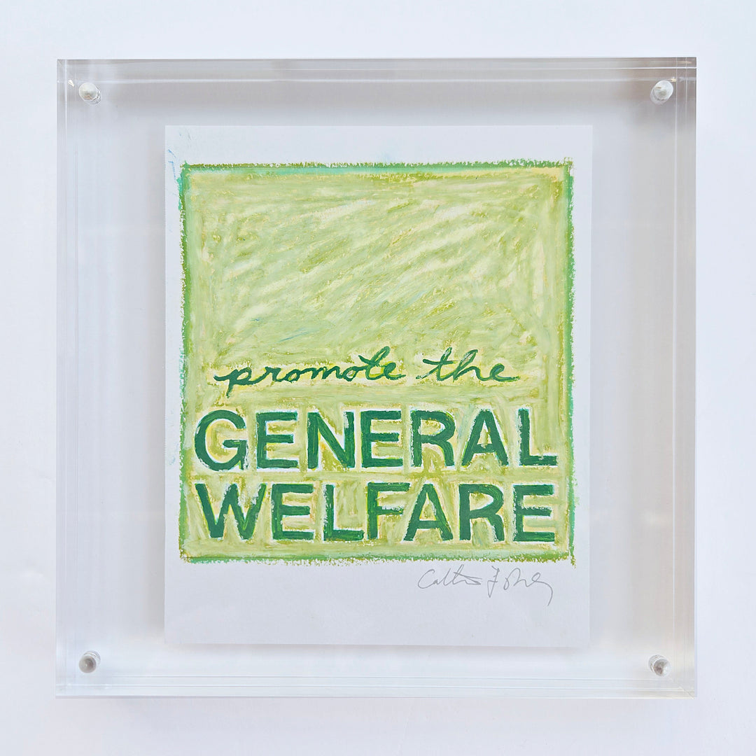 Promote the General Welfare - 5"x5"