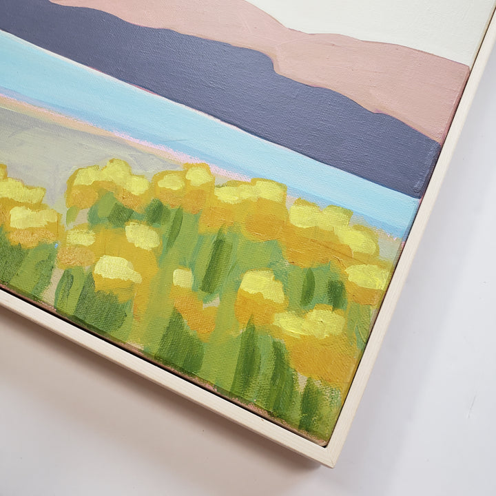 Skamania in September - 20"x20" Acrylic Painting