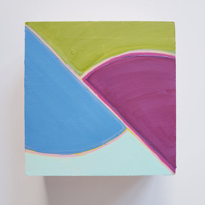 Snowed In #9 -4"x4"
