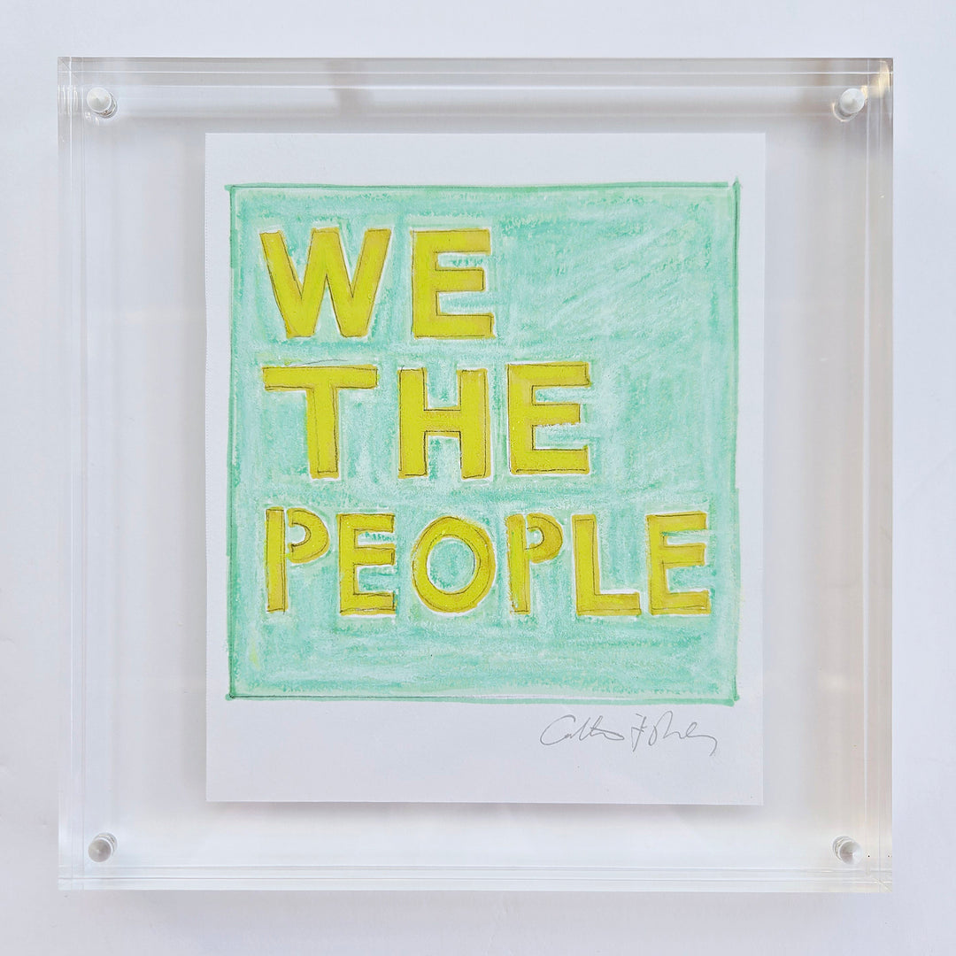 We the People - 5"x5"
