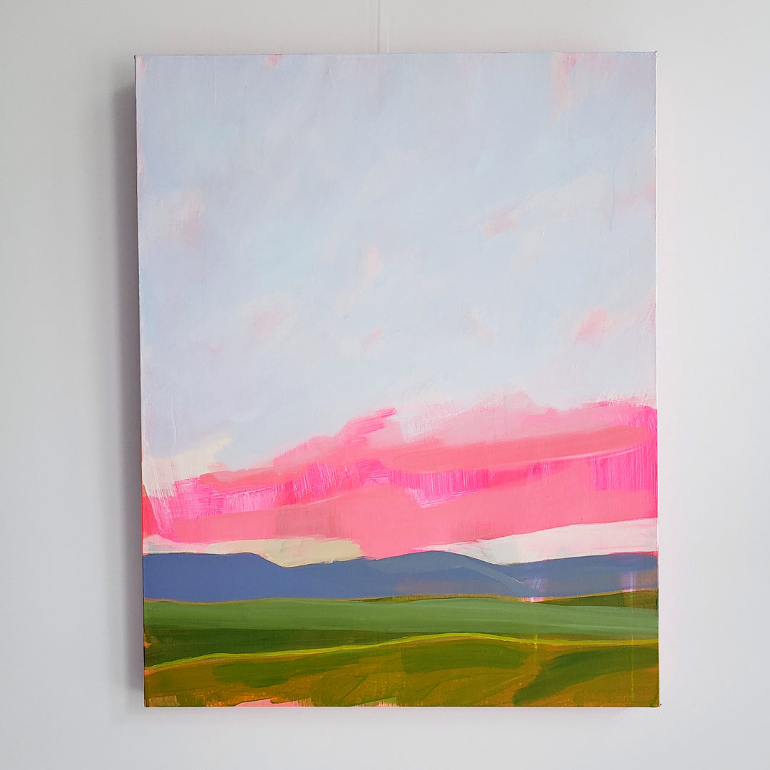 Wine Country Sunset #4 - 24"x30"