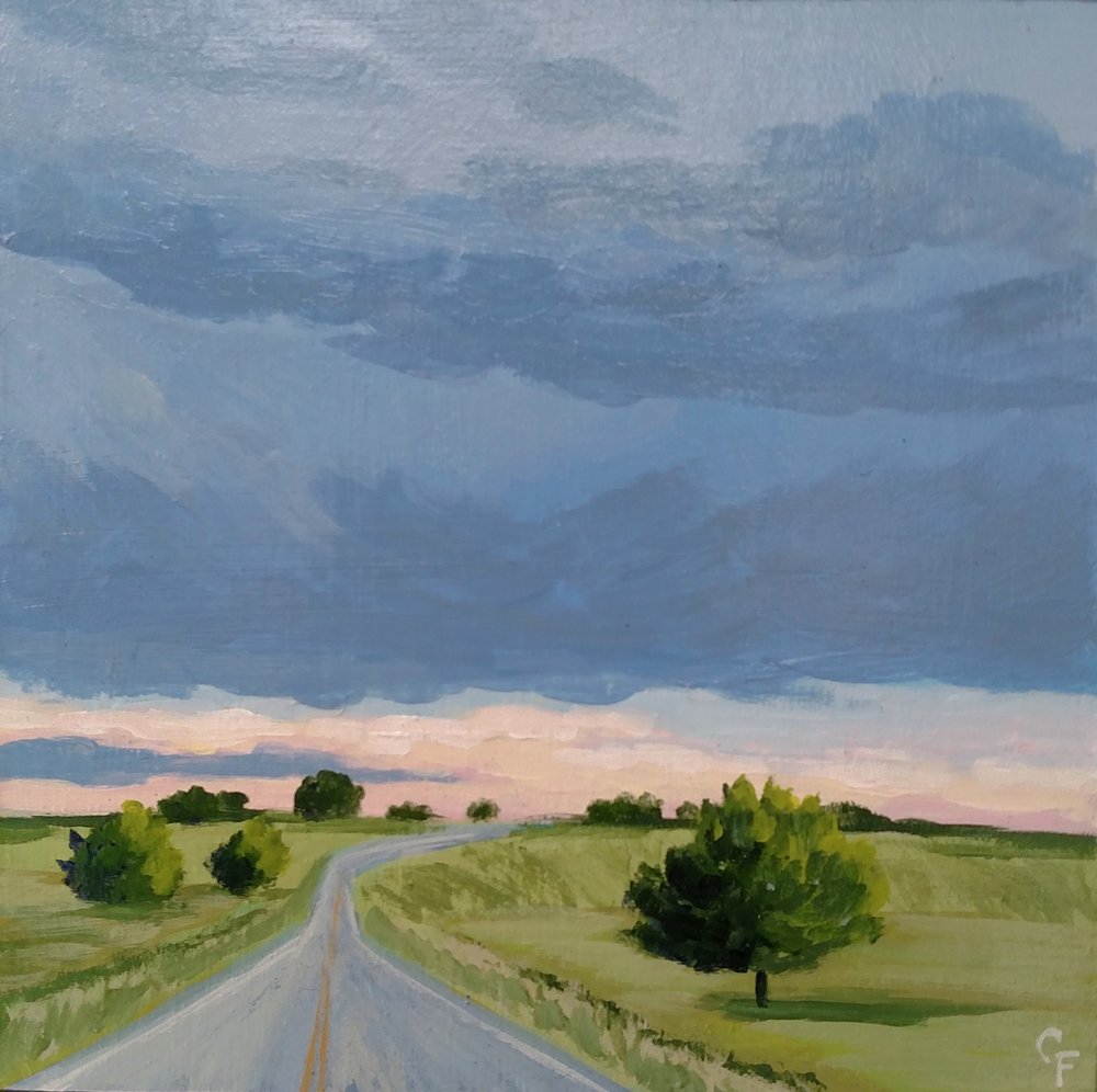 Leaving El Dorado #4 - 6"x6"