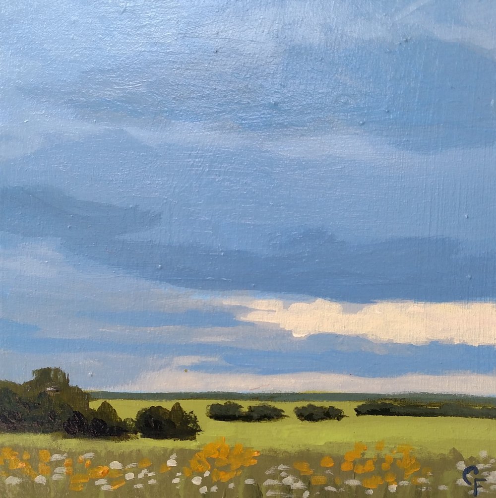 Leaving El Dorado #3- 5"x5"
