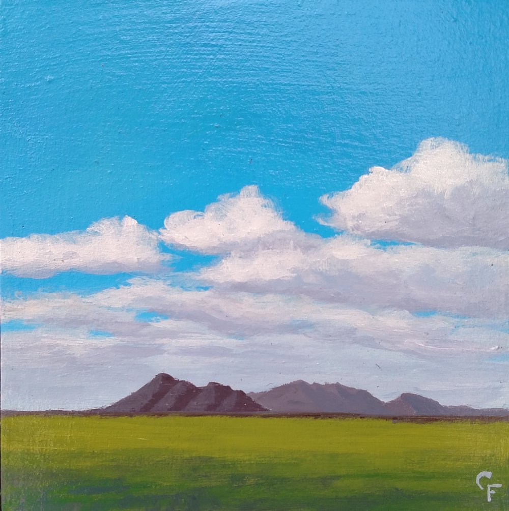 Navajo Mountains #2 - 5"x5"