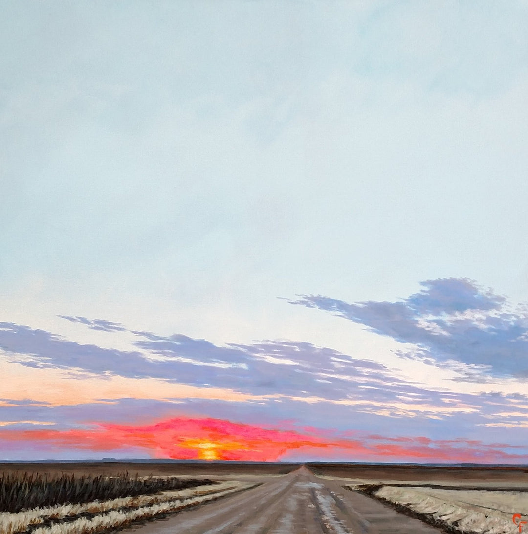 Altus Spring Evening #3 - 40"x40"