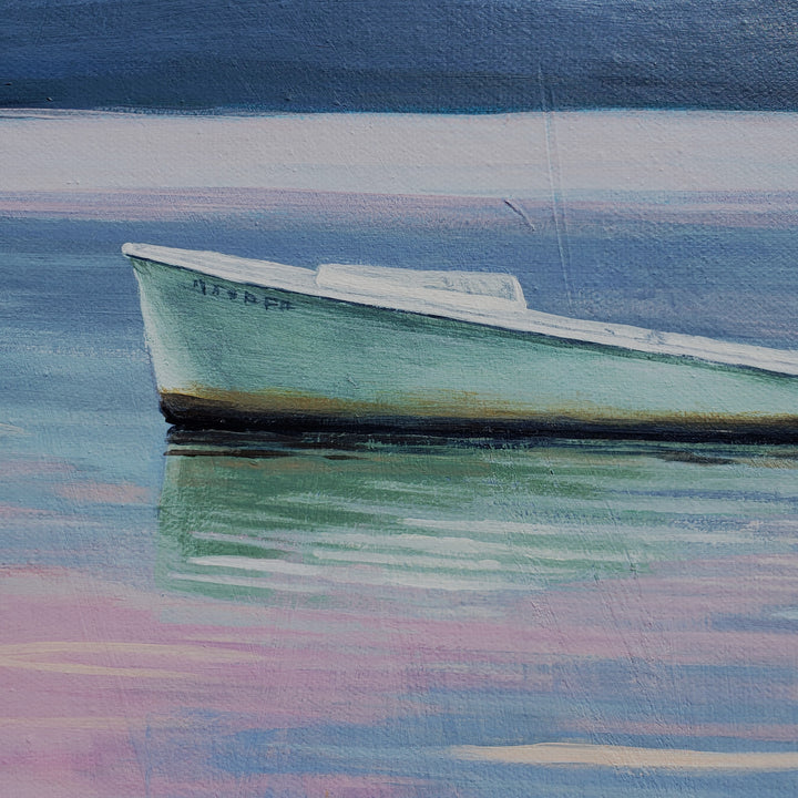 Buoys and Boat - 36"x36"