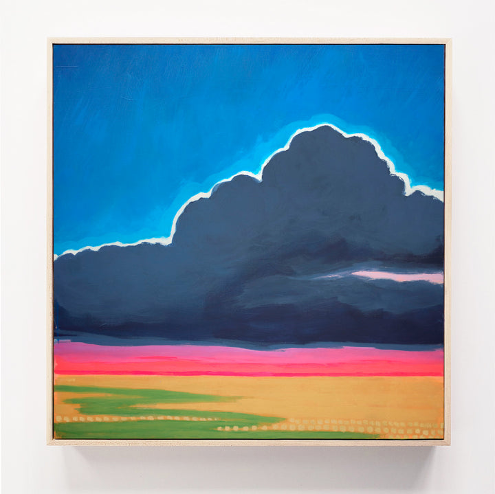 Distant Storm – 36”x36” acrylic painting