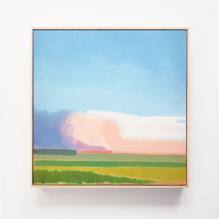 Evening Drive – 30”x30” acrylic painting