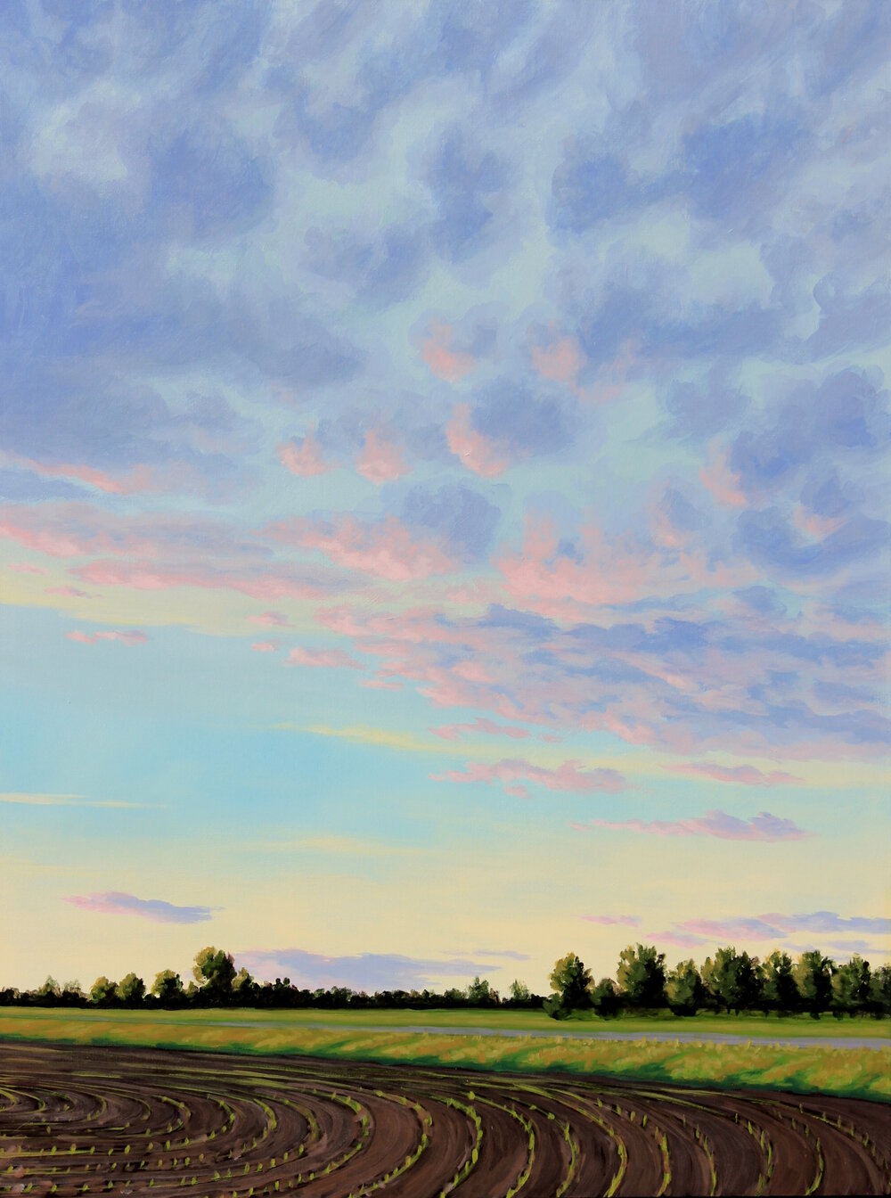 Evening in Andover #3 - 48"x36"