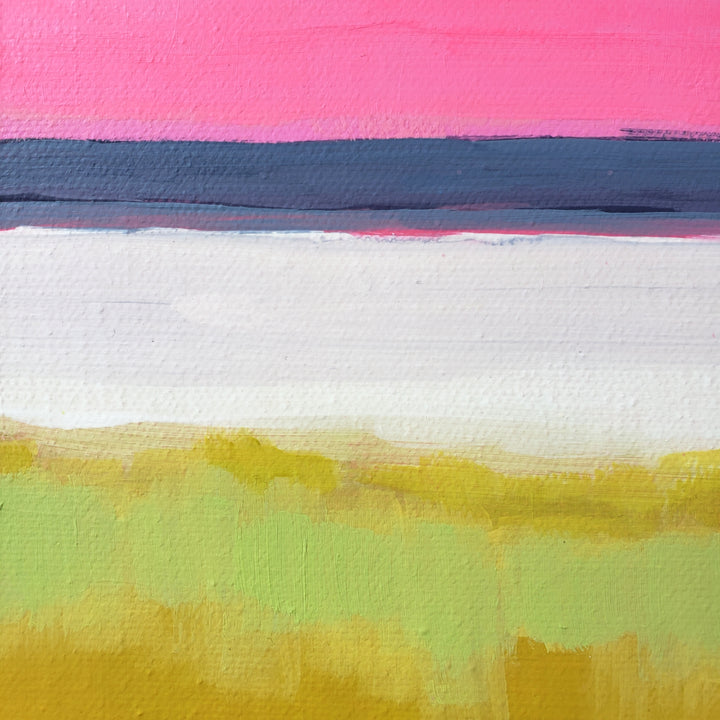 Evening on the Bay 2 - 24"x24" landscape painting