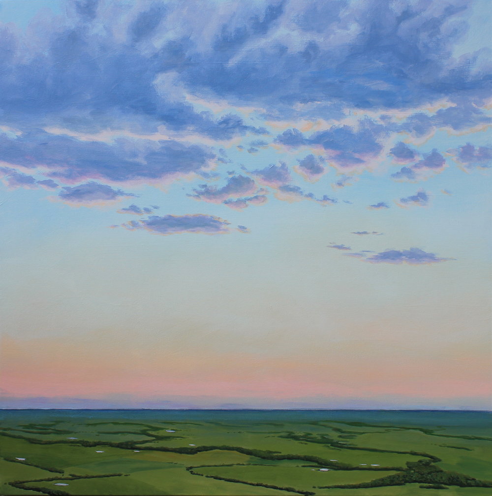 Flight to Emporia #3 - 40"x40"