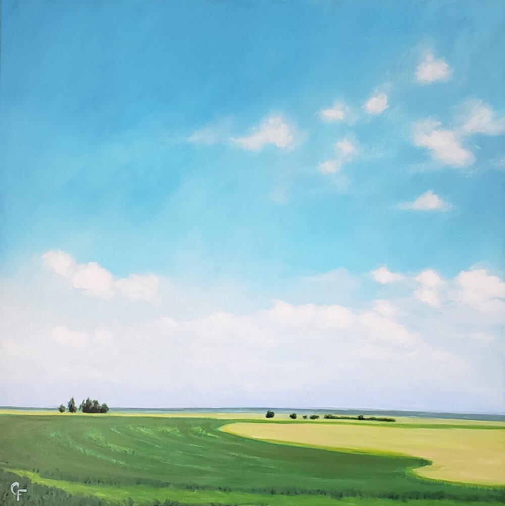 Going to Tulsa #4 - 36"x36"