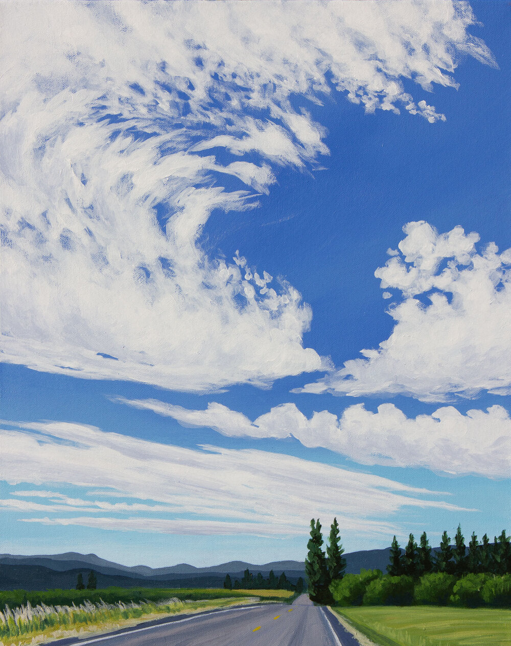 Hood River Drive -16"x20"