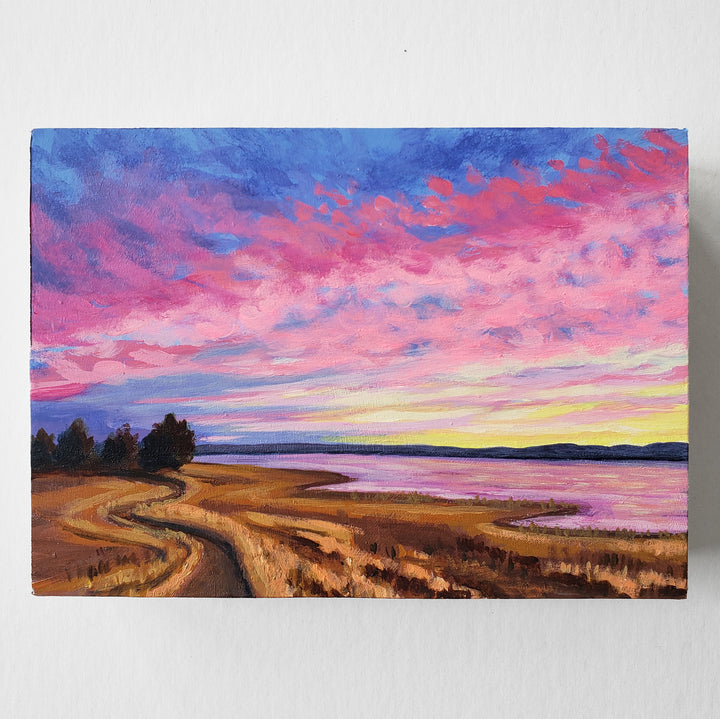 January 2nd Sunrise #2 - 7"x5"