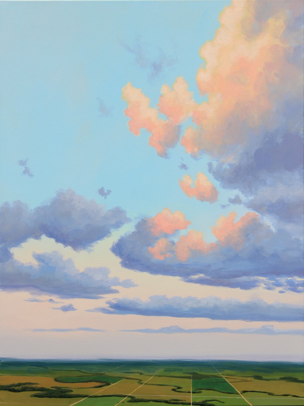 Kansas by Air #1 - 48"x36"