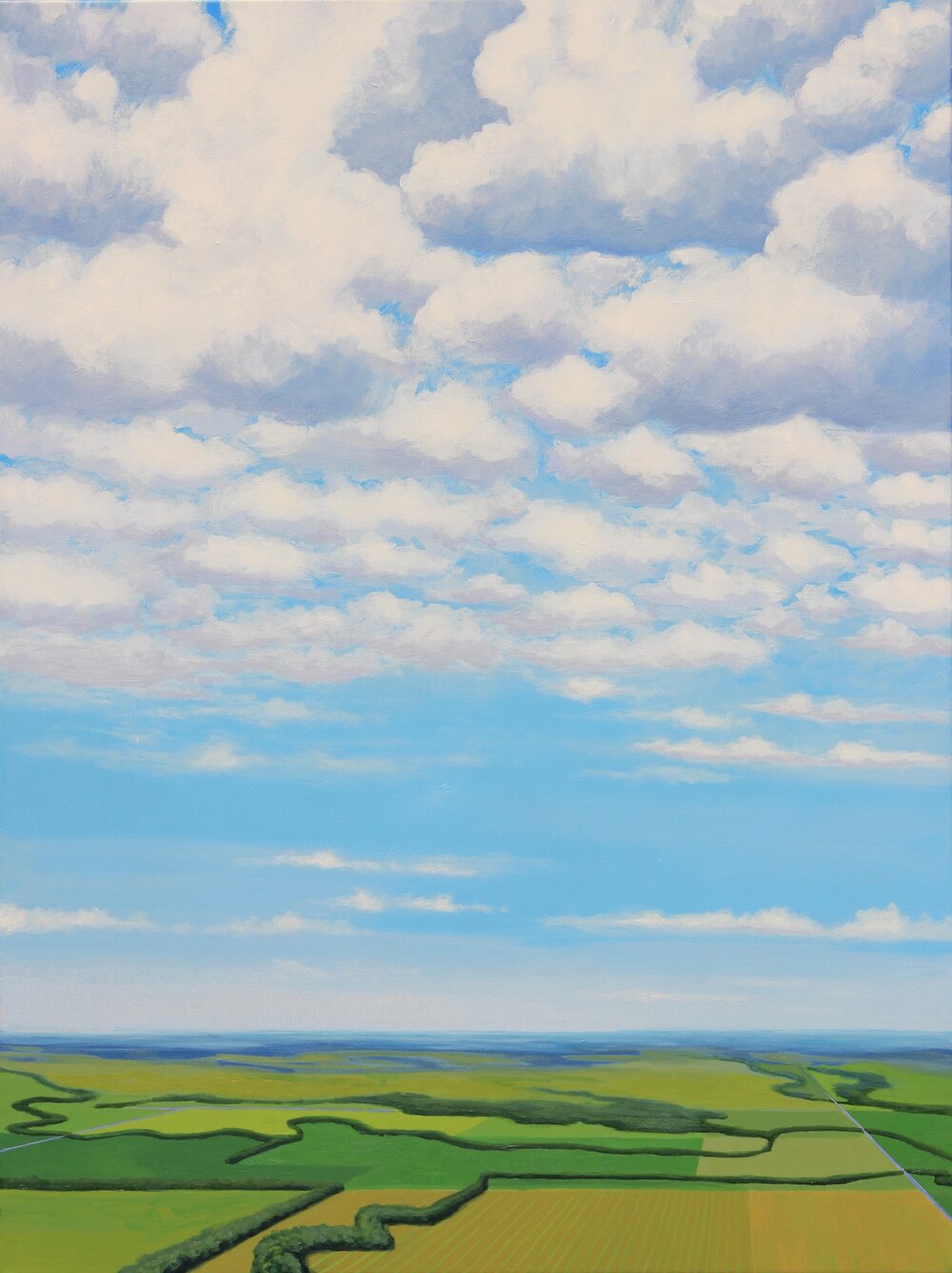 Kansas by Air #3 - 48"x36"