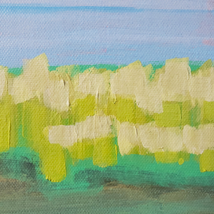 Light on the Hills - 36"x48" landscape painting