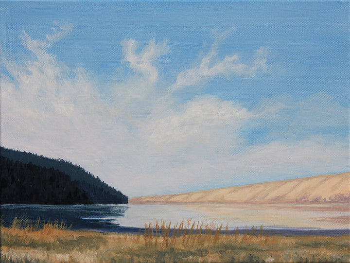 Light on the Moraine - 9"x12"