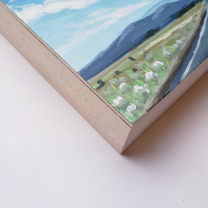 Mt. Hood from Madras - 7"x5"