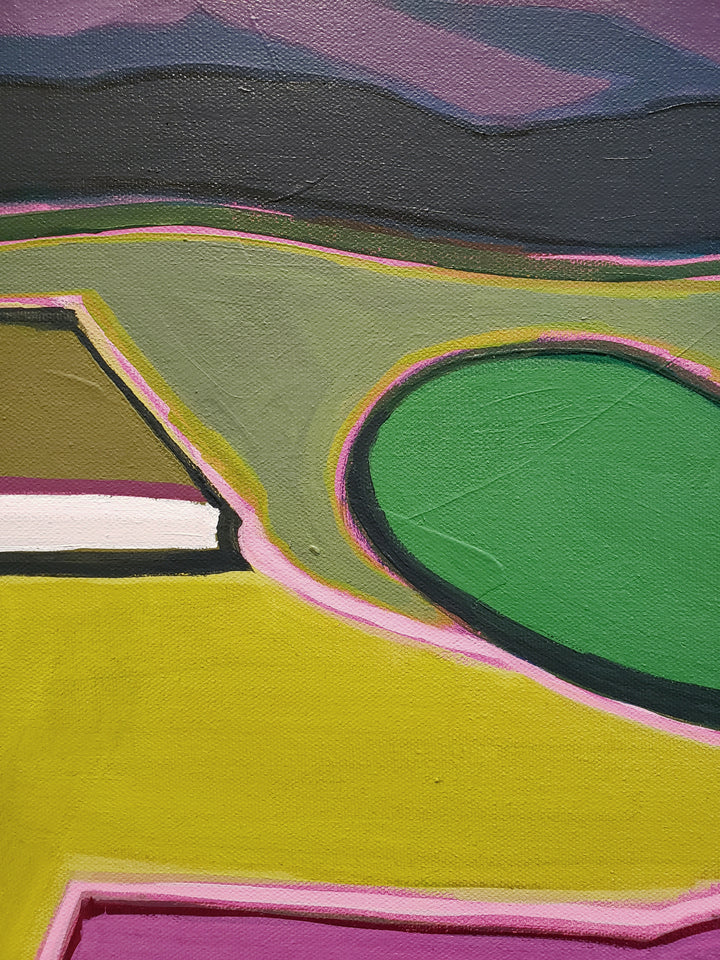 October Over the Willamette Valley - 48"x48"