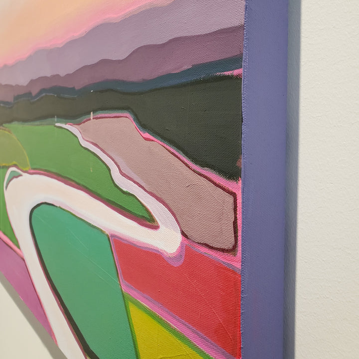 October Over the Willamette Valley - 48"x48"