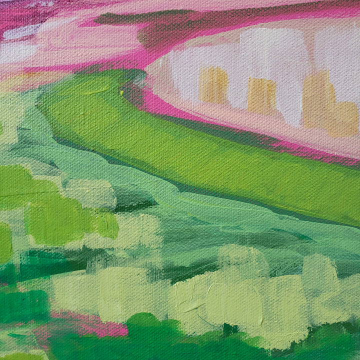 October Rain - 36"x48" landscape painting