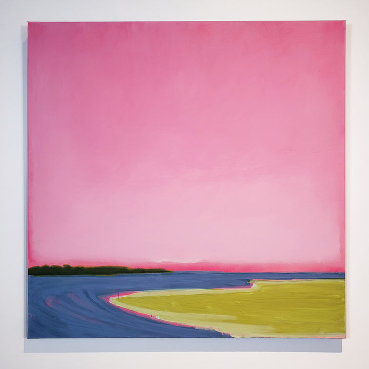 Pink Sunset - 36"x36"