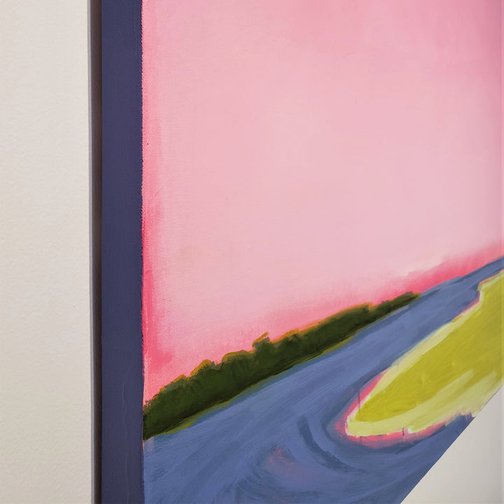 Pink Sunset - 36"x36"