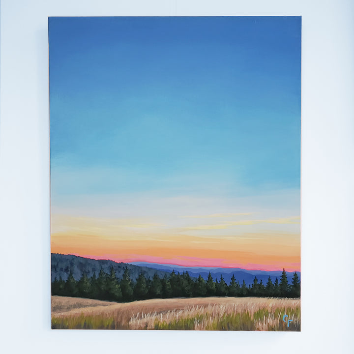 Powell Butte in October #2 - 24"x30"